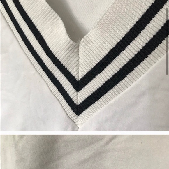 Tennis-sport white cotton size L dress - Picture 4 of 4